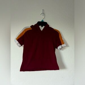 Charlotte Russe Hooded Crop top